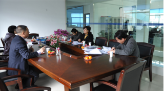 縉云縣科技局領(lǐng)導(dǎo)蒞臨我司考察指導(dǎo)