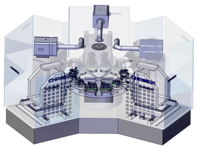 六工位數(shù)控銑削機(jī)床HK720系列