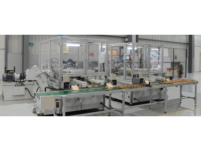 空調(diào)四通閥擠光拉削自動線