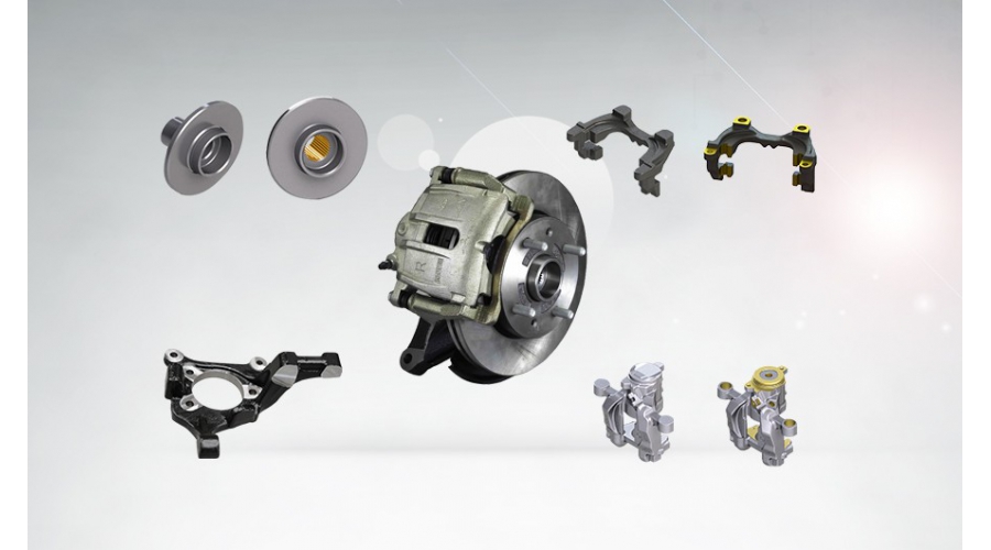 汽車盤式制動總成零件